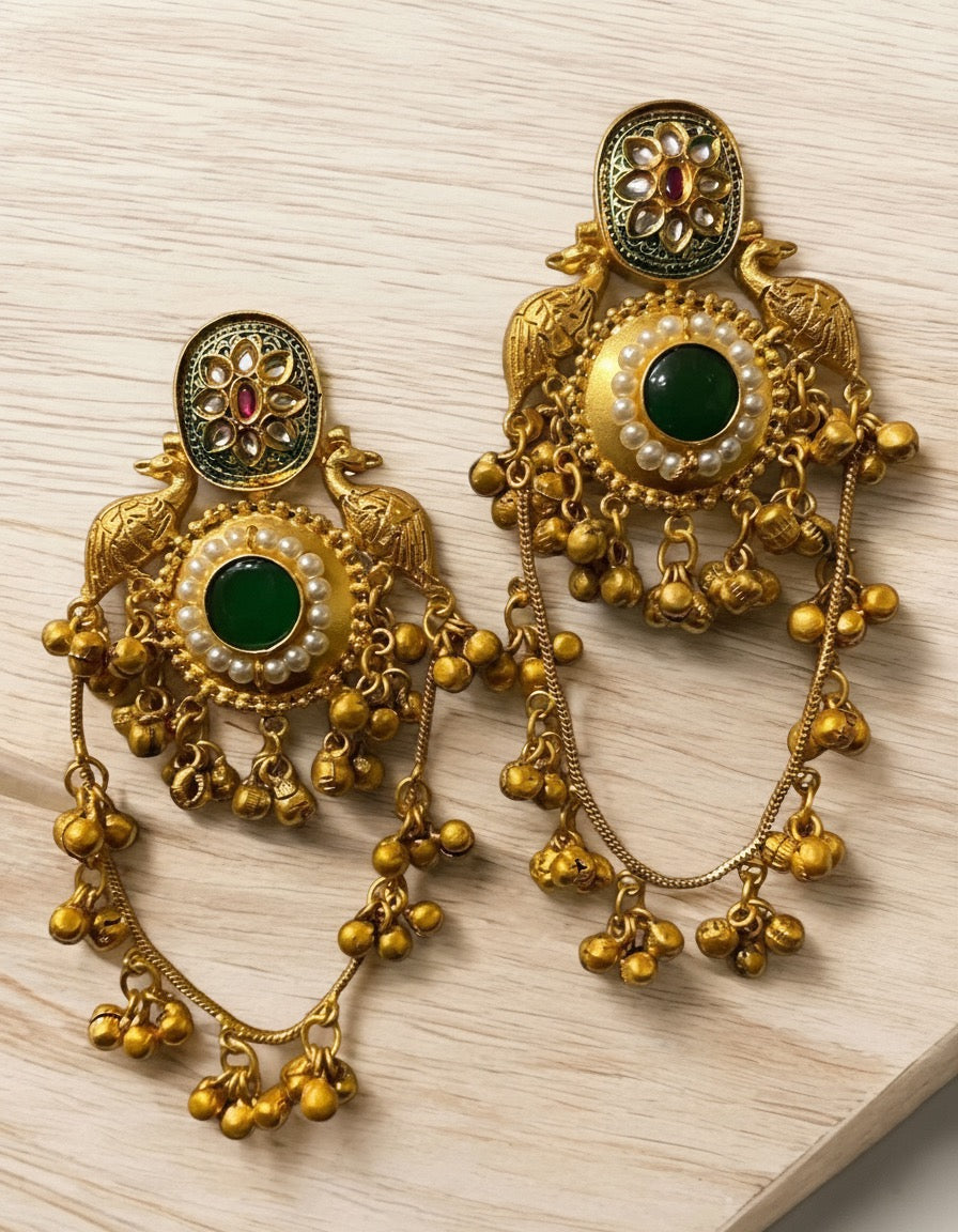 Brass Earrings
